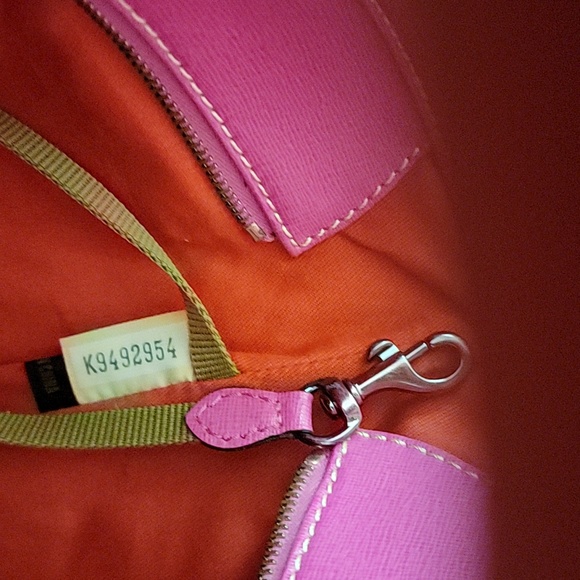 🌞H.P.🌞Dooney Bourke Pink w Gold Chain Handles - Picture 8 of 9
